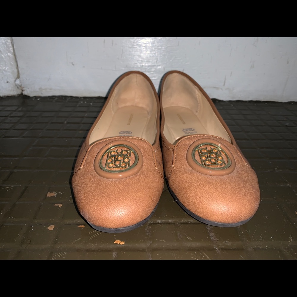 Liz Claiborne size 11m; Brown & Gold